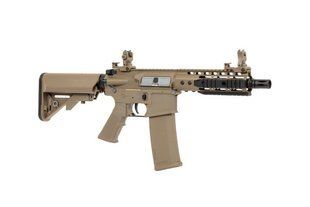 Страйкбольна штурмова гвинтівка Specna Arms M4 CQB SA-C12 Core Full-Tan 14306 фото