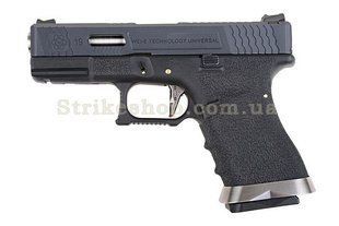 Страйкбольный пистолет Glock 19 Force pistol WE Metal Green Gas 7871 фото