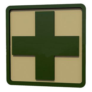 Патч Helikon-Tex Medic Pvc Khaki 24439 фото