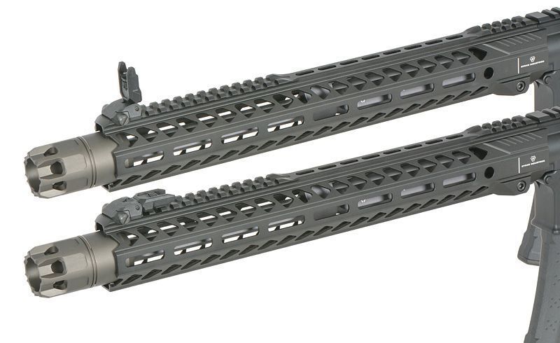 Страйкбольная штурмовая винтовка Cyma Platinum Strike Industries 15.5" Raiders Black 32697 фото