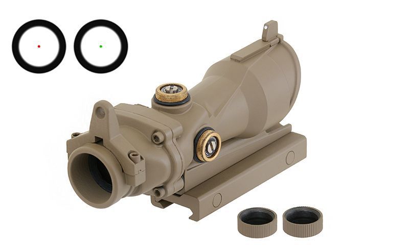 Приціл коліматорний ACOG 1x32 Tan 3824 фото