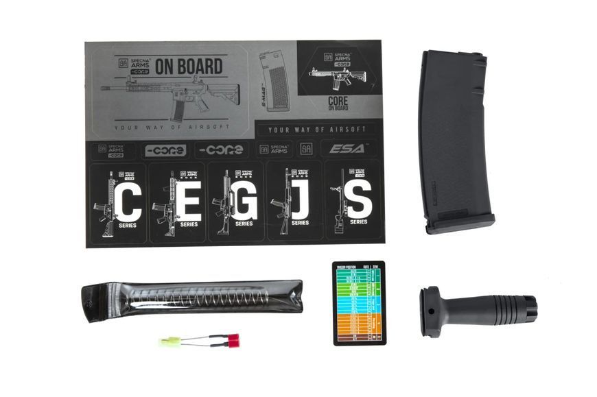 Страйкбольна штурмова гвинтівка Specna Arms SA-C03 Core HAL ETU R Black 32976 фото