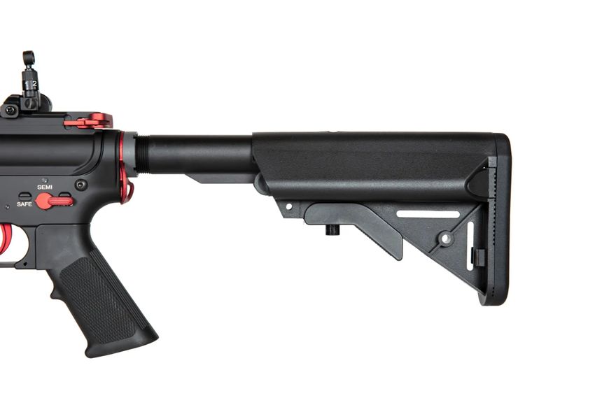 Страйкбольна штурмова гвинтівка Specna Arms SA-B14 One KeyMod 12” Red Edition HPA Модернізована версія 31860 фото