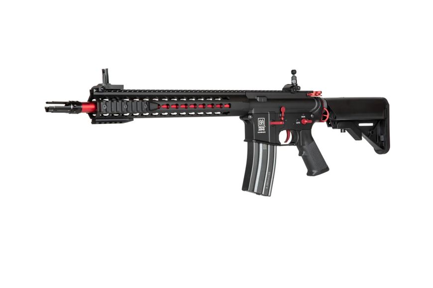 Страйкбольна штурмова гвинтівка Specna Arms SA-B14 One KeyMod 12” Red Edition HPA Модернізована версія 31860 фото