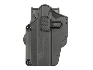 Кобура універсальна AMOMAX Per-Fit Holster Black Left Hand 27547 фото