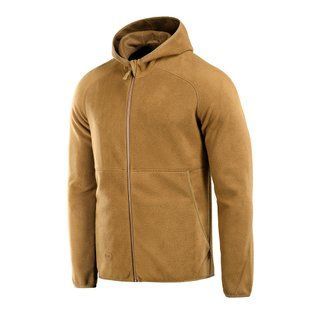 Куртка флісова M-Tac Lite Microfleece Hoodie Coyote Brown Size M 30441-m фото
