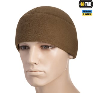 Шапка M-Tac Watch Cap Фліс (260г/м2) With Slimtex Coyote Size L 6482-l фото