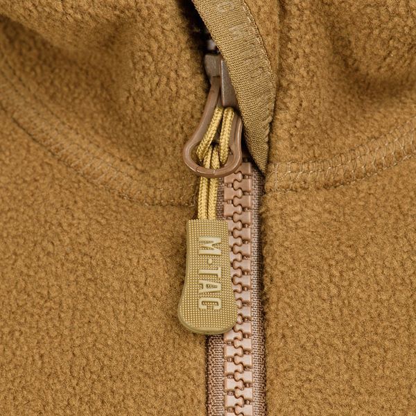 Куртка флисовая M-Tac Lite Microfleece Hoodie Coyote Brown Size M 30441-m фото