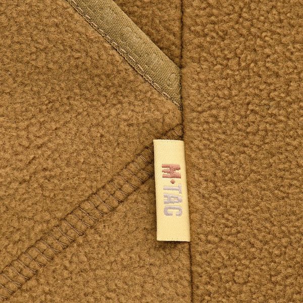 Куртка флисовая M-Tac Lite Microfleece Hoodie Coyote Brown Size M 30441-m фото