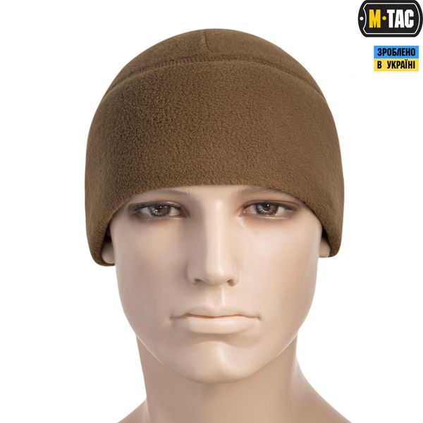 Шапка M-Tac Watch Cap Фліс (260г/м2) With Slimtex Coyote Size L 6482-l фото