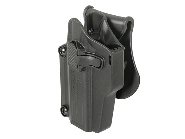 Кобура універсальна AMOMAX Per-Fit Holster Black Left Hand 27547 фото