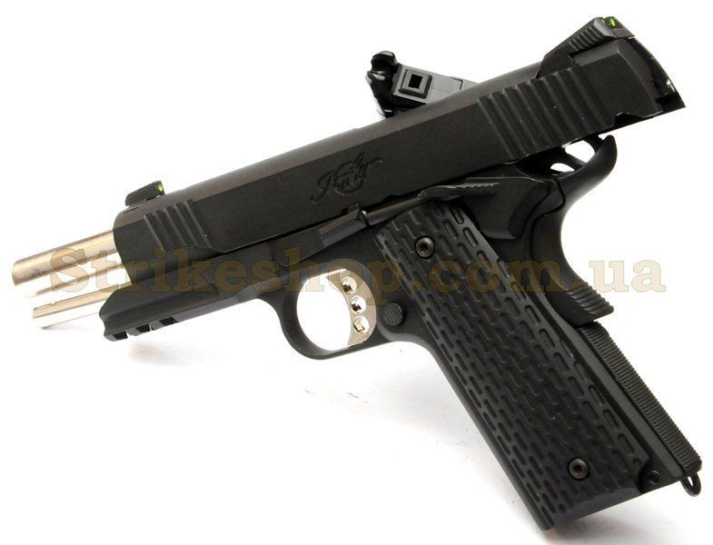 Страйкбольний пістолет Kimber Warrior Army Metal R28 Green Gas 317 фото