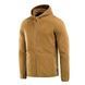 Куртка флисовая M-Tac Lite Microfleece Hoodie Coyote Brown Size M 30441-m фото 1