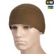 Шапка M-Tac Watch Cap Фліс (260г/м2) With Slimtex Coyote Size L 6482-l фото 1