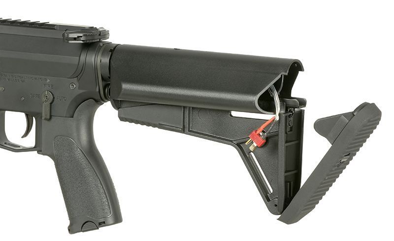 Страйкбольна штурмова гвинтівка Cyma Platinum Replica of the TTI JW2 AR15 rifle with 25RPS, ESHOOTER ETU Black 33306 фото