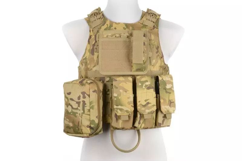 Плитоноска GFC Tactical Fsbe Tactical Vest Multicam 24719 фото