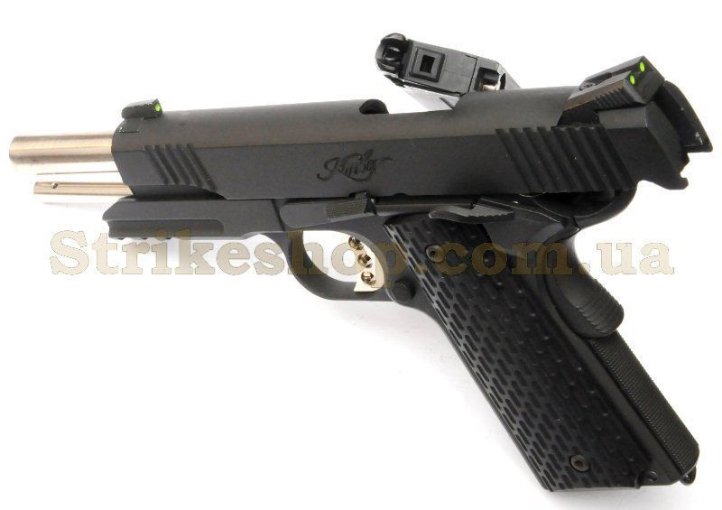 Страйкбольний пістолет Kimber Warrior Army Metal R28 Green Gas 317 фото
