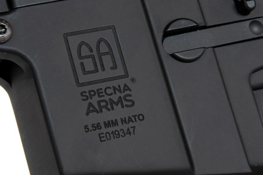 Страйкбольна штурмова гвинтівка Specna Arms SA-E23 Edge Kestrel ETU 1.14 Black 32134 фото
