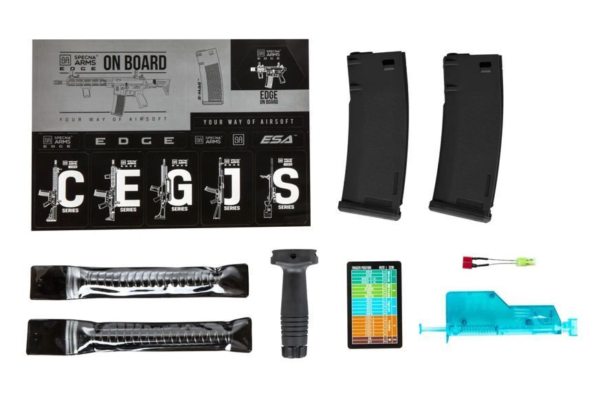 Страйкбольна штурмова гвинтівка Specna Arms Daniel Defense MK18 SA-P26 Prime HAL ETU with brushless motor Black 33637 фото