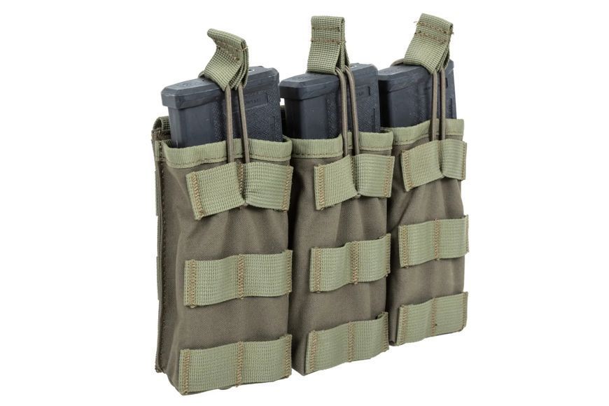 Підсумок Specna Arms Triple open type loader for M4/M16 Olive 35514 фото