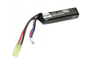 Акумулятор Specna Arms LiPo 11,1 V 600mAh 20/40C Battery for PDW Tamiya Mini 25743 фото