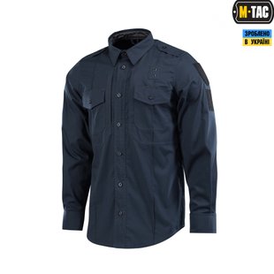 Сорочка M-TAC Police Elite Flex Rip-Stop Dark Navy Blue Size S 17340-s фото