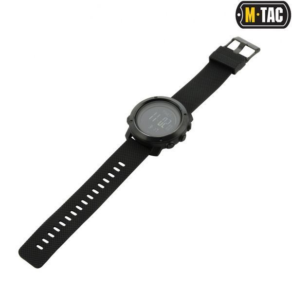 Годинник тактичний багатофункціональний M-TAC Black 15108 фото