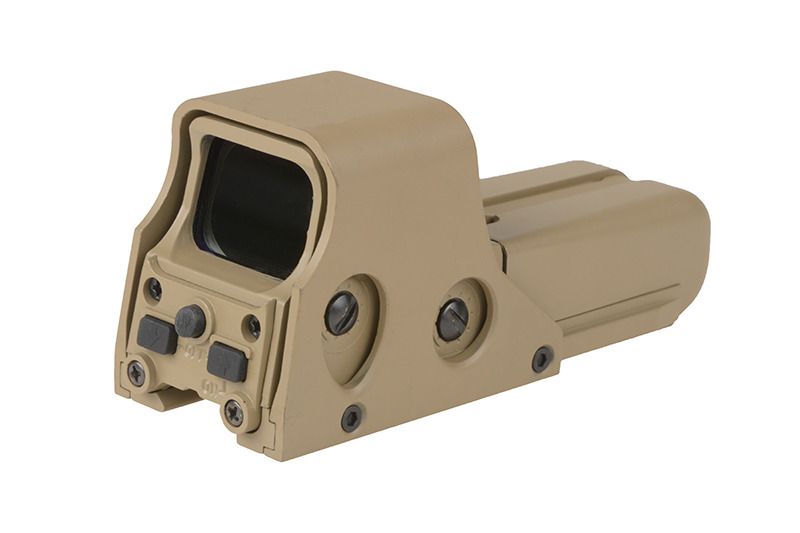 Коліматорний приціл Theta Optics TO552 Red Dot Sight Tan 20251 фото