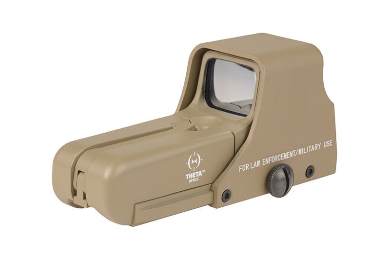 Коліматорний приціл Theta Optics TO552 Red Dot Sight Tan 20251 фото