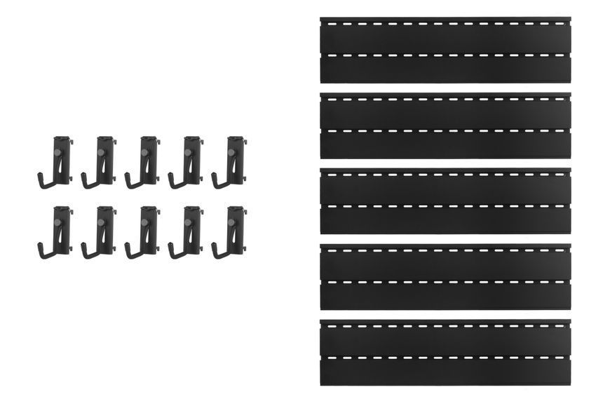 Настінна панель з фіусаторами Specna Arms TG-26 Wall Panel Black для страйкбольної зброї 32075 фото