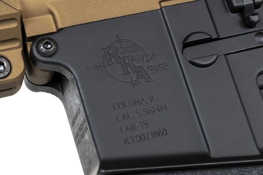 Страйкбольна штурмова гвинтівка Specna Arms RRA SA-E24 Hal Etu orange discharge device Chaos Bronze 33150 фото