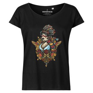 Футболка жіноча Voyovnik Steampunk Chero Black Size XS 29312-xs фото