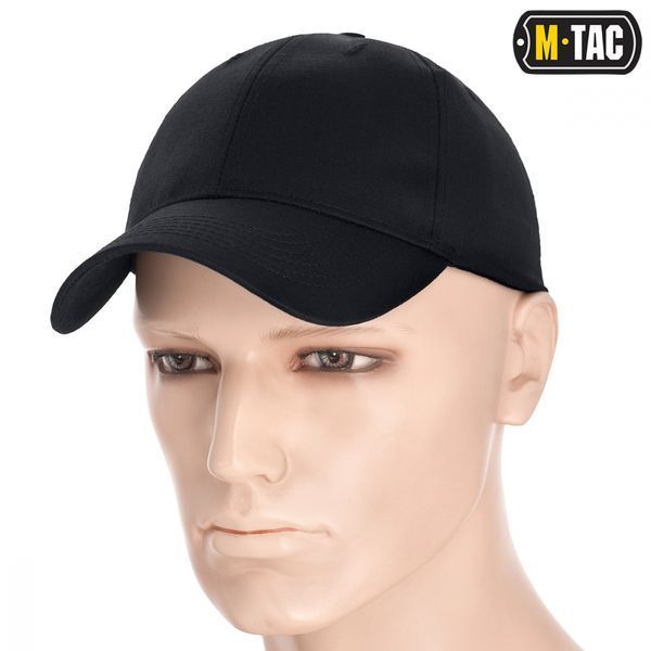 Бейсболка тактическая M-Tac Flex Рип-стоп Black Size L/XL 10142-l/xl фото