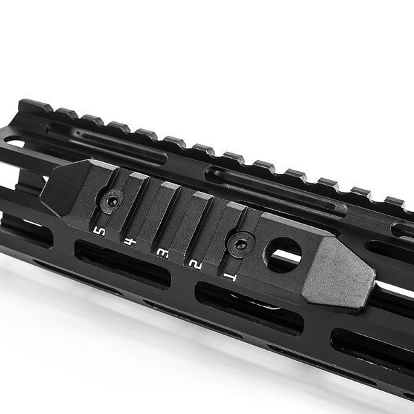Планка M-ETAL 5-Slot M-lok and Keymod Aluminum Rail BK 35165 фото