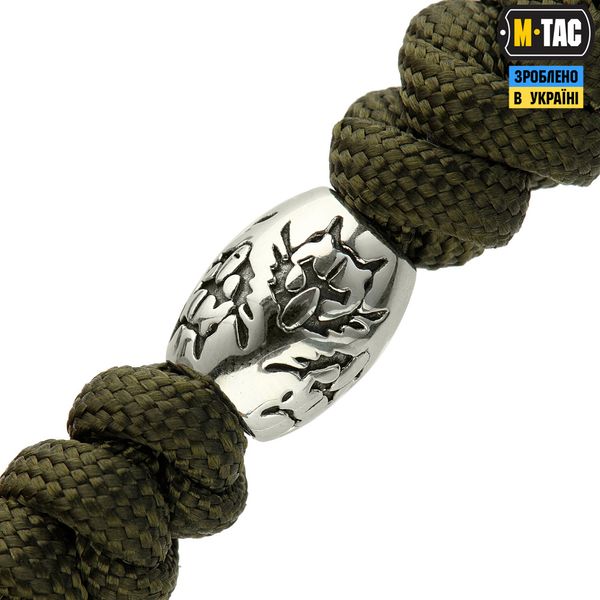 Темляк M-Tac Zeus Stainless Steel Olive 17218 фото