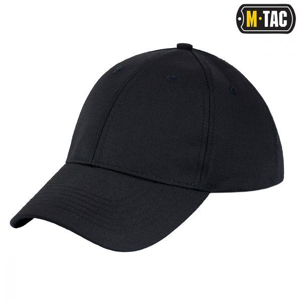 Бейсболка тактическая M-Tac Flex Рип-стоп Black Size L/XL 10142-l/xl фото