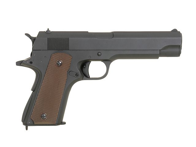 Страйкбольний пістолет Cyma Colt 1911 CM.123 AEP 1745 фото