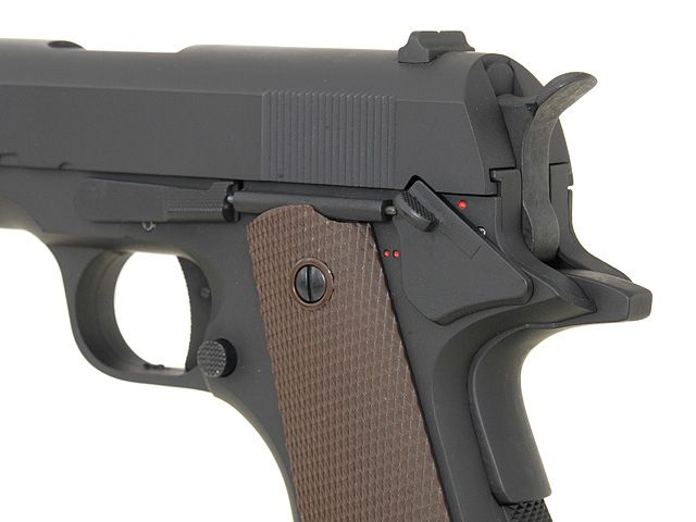 Страйкбольний пістолет Cyma Colt 1911 CM.123 AEP 1745 фото