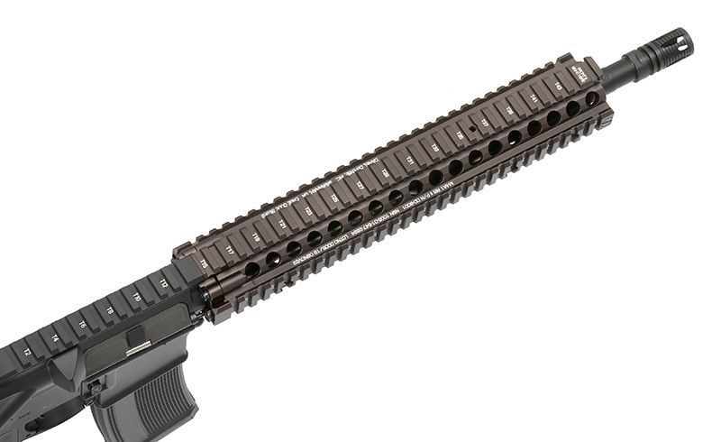 Страйкбольна штурмова гвинтівка Double Eagle Daniel Defense M4 M4A1 12.5" GBBR MWS Gas Black 34643 фото