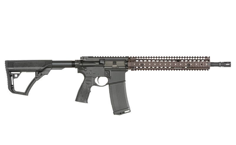 Страйкбольна штурмова гвинтівка Double Eagle Daniel Defense M4 M4A1 12.5" GBBR MWS Gas Black 34643 фото