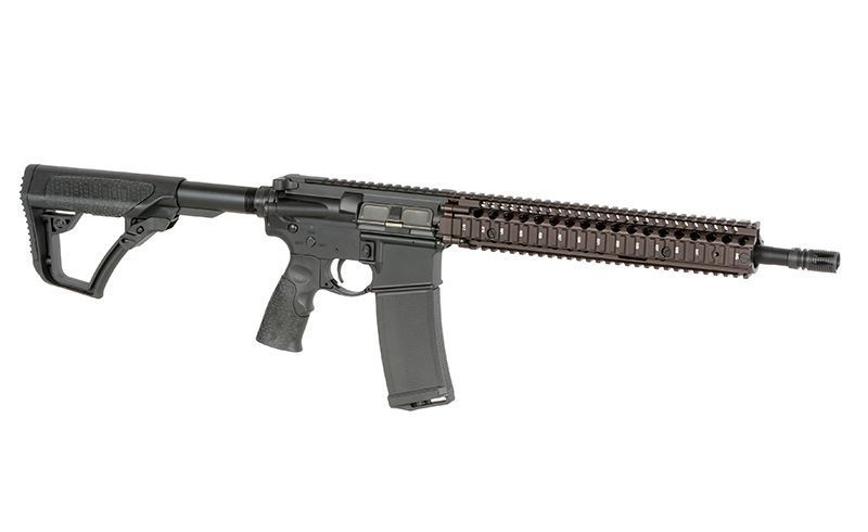 Страйкбольна штурмова гвинтівка Double Eagle Daniel Defense M4 M4A1 12.5" GBBR MWS Gas Black 34643 фото