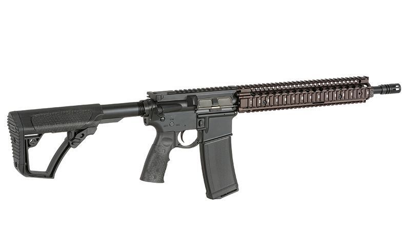 Страйкбольна штурмова гвинтівка Double Eagle Daniel Defense M4 M4A1 12.5" GBBR MWS Gas Black 34643 фото