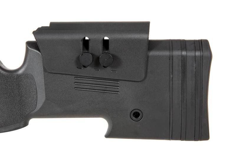 Страйкбольна снайперська гвинтівка Specna Arms M62 SA-S02 Core With Scope and Bipod Black 14223 фото