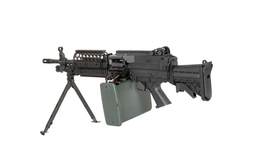 Страйкбольний кулемет Specna Arms SA-46 Core Machine Gun Black 25048 фото