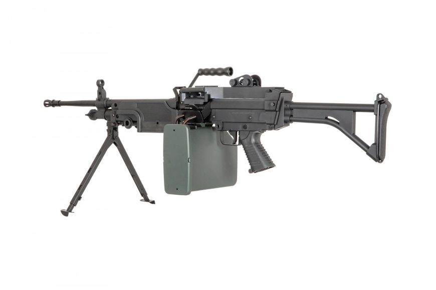 Страйкбольний кулемет Specna Arms SA-249 MK1 Core Black 27719 фото