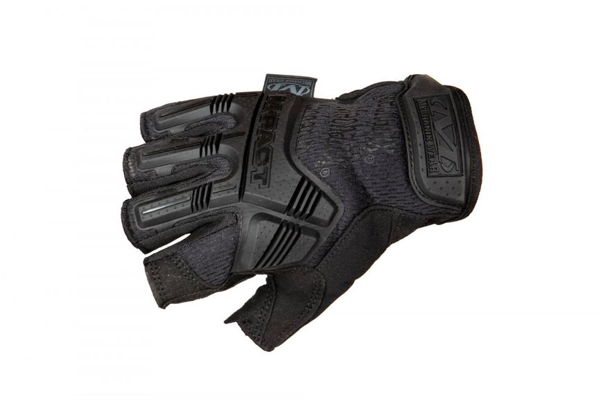 Тактичні рукавиці Mechanix M-Pact 3 Fingerless Gloves Covert Black Size M 25104-m фото