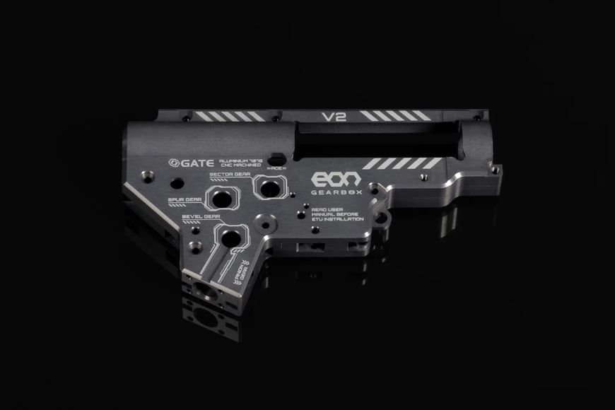 Корпус гірбокса Gate EON V2 Gearbox Silver 30113 фото