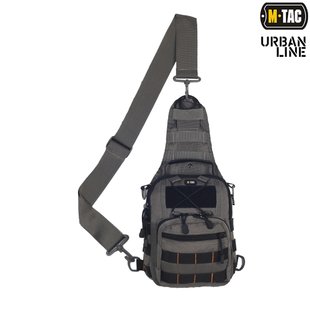 M-TAC СУМКА URBAN LINE CITY PATROL CARABINER BAG GREY 10582 фото