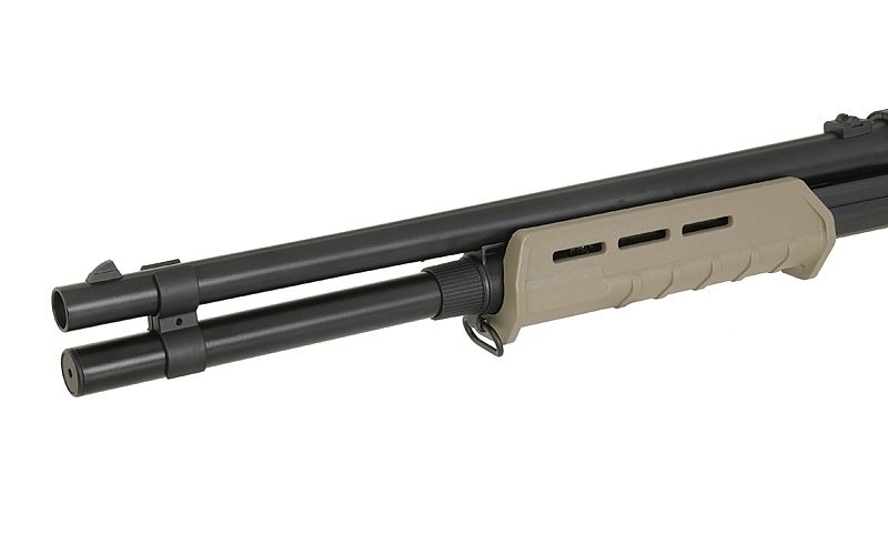 Страйкбольний дробовик Cyma Remington 870 Magpull CM.355LM Dark earth 10366 фото