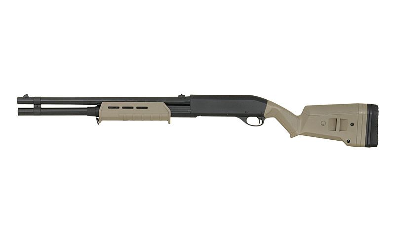 Страйкбольний дробовик Cyma Remington 870 Magpull CM.355LM Dark earth 10366 фото